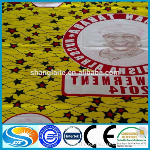 100% cotton African real wax printed fabric